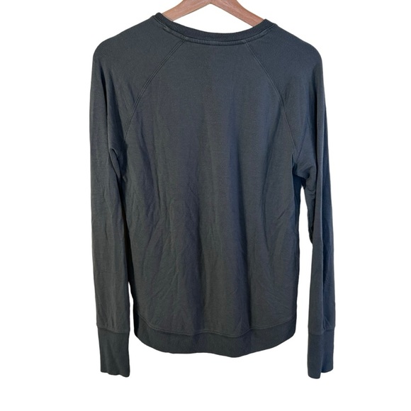 Athleta Mindset Long Sleeve Sweatshirt in Olive Green Size S - Picture 5 of 6